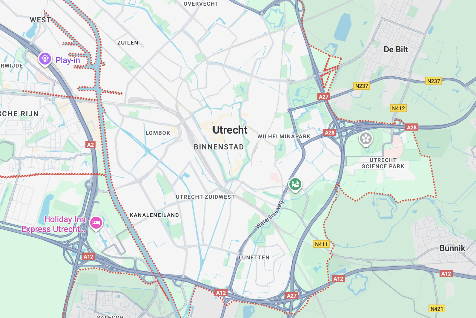 Open location in Google Maps